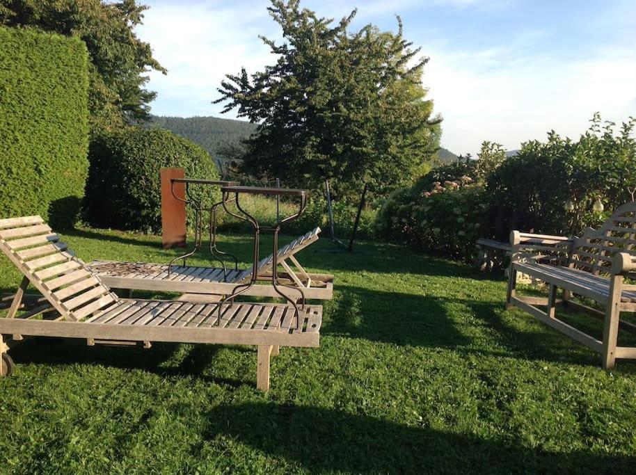 Charmantes Landhaus Mit Garten Und Traumhaftem Fernblick Thal  Exteriör bild
